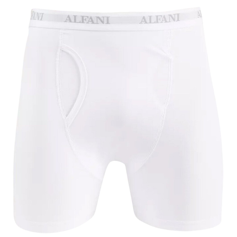 ALFANI Air Mesh Quick Dry Boxer Brief Underwear White Small 29-31 10012022700